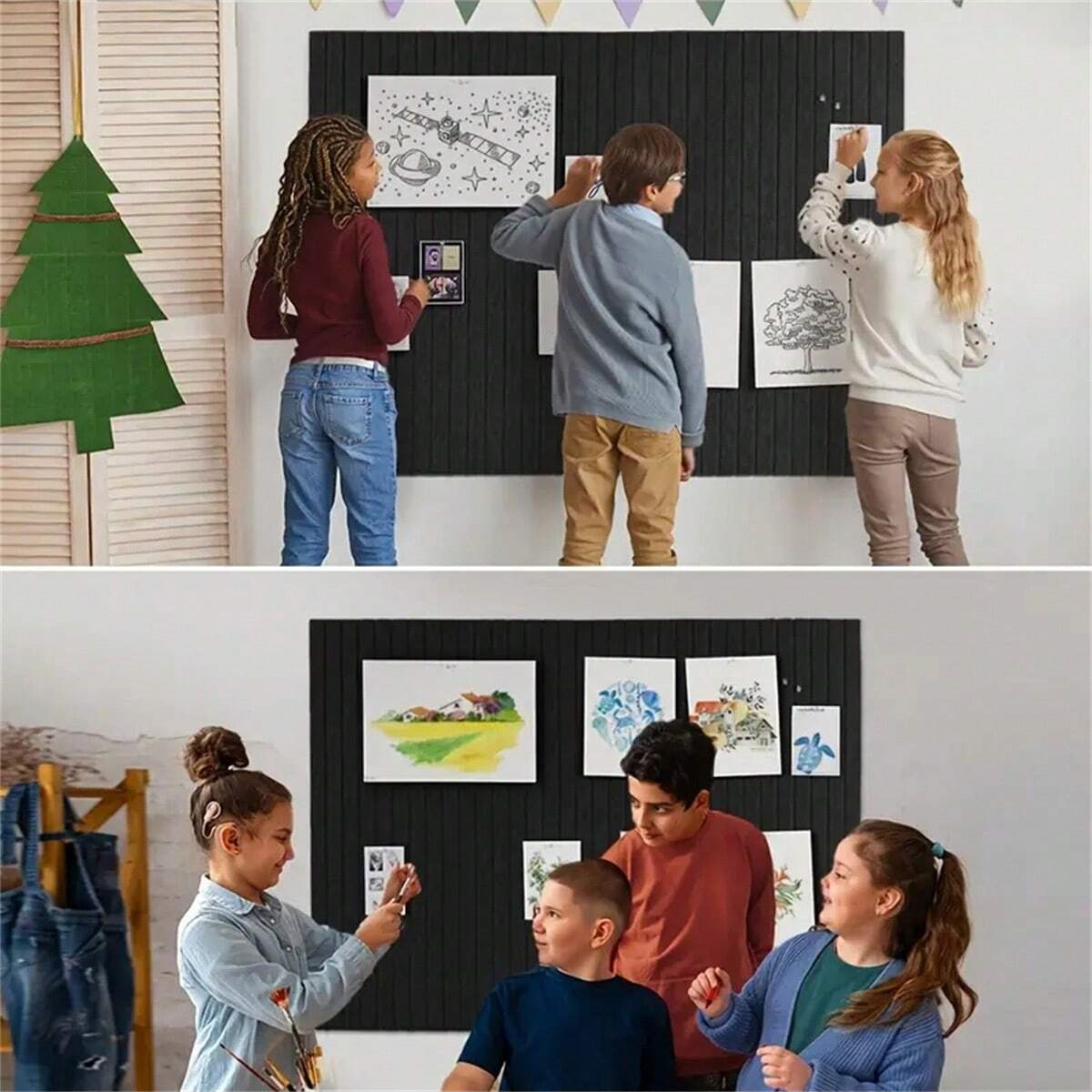6pcs Office Large Cork Board A - Office Furniture Online recension och pris