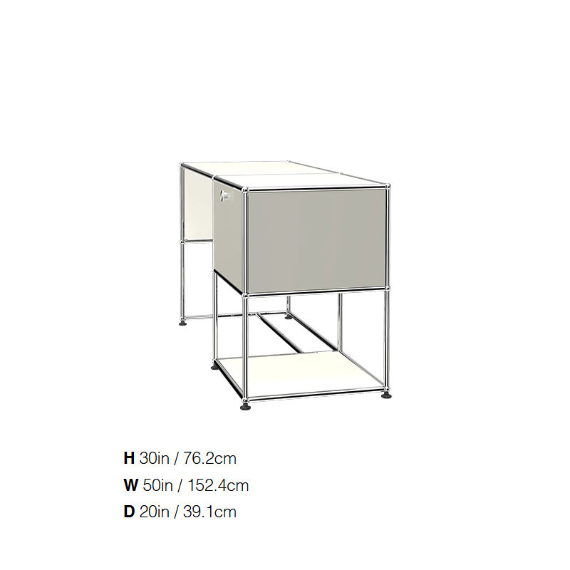 Modern Modular Metal Desk with - Office Furniture Plan recension och pris
