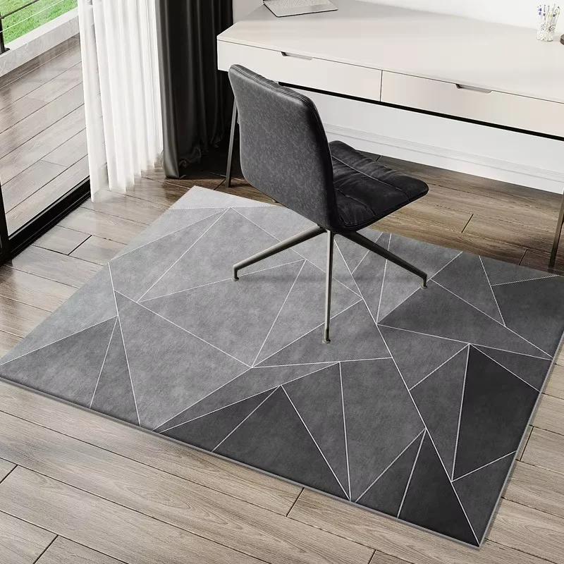 VIKAMA Modern Geometric Chair  - Chair Mat Hard Floor recension och pris