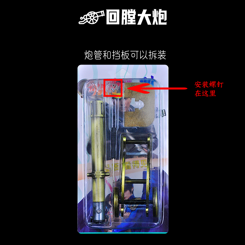 Miniature Zinc Alloy Cannon  D - Office Furniture Plan recension och pris