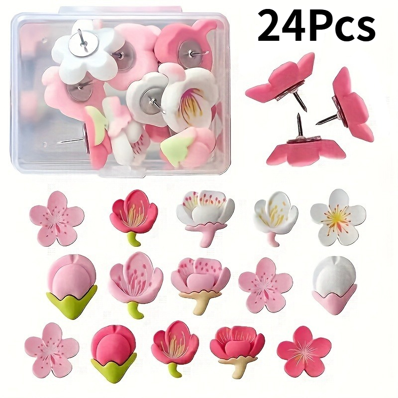 24Pcs/set Push Pins Home Decor - Office Furniture Online recension och pris