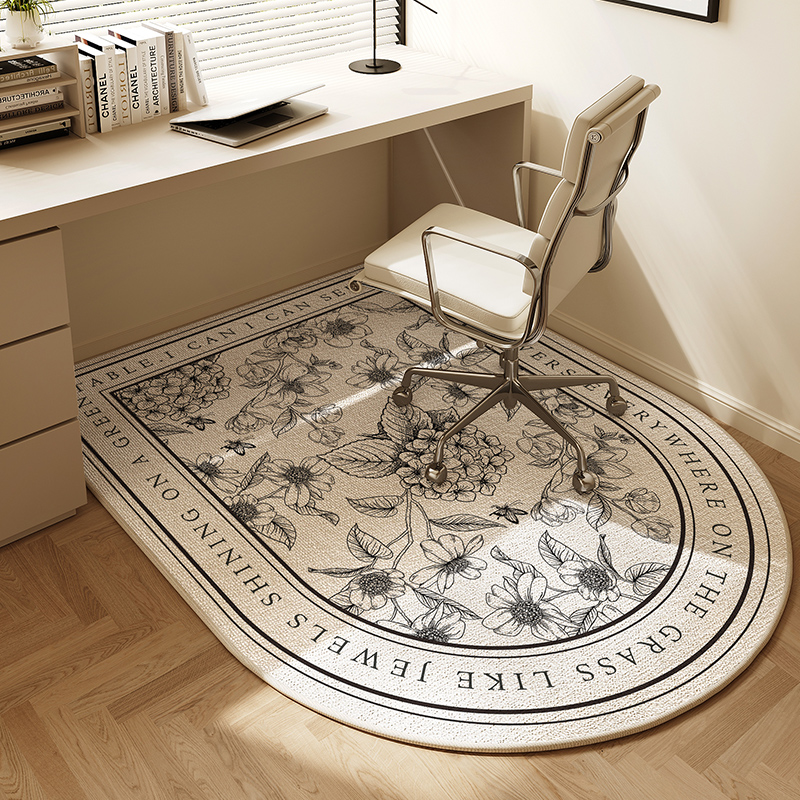 VIKAMA Study Swivel Chair Floo - Chair Mat Hard Floor recension och pris