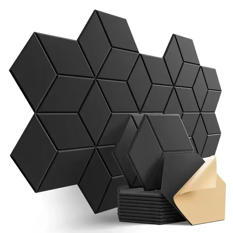 12 Pcs Self-Adhesive Hexagon S - Office Furniture Plan recension och pris