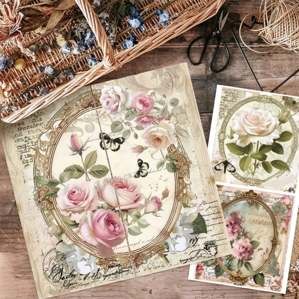 3pcs/Set Rose Rub on Transfers - Office Furniture Plan recension och pris