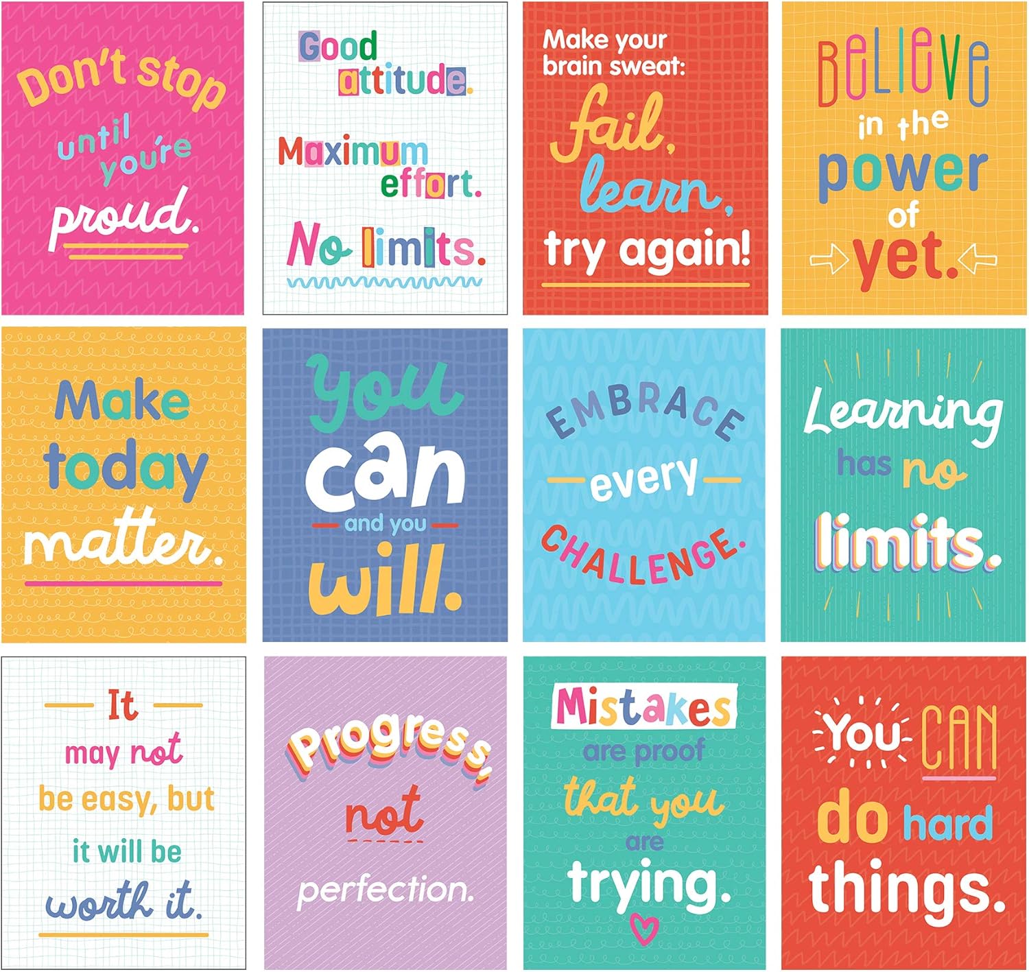 Educational Growth Mindset Pos - Office Furniture Online recension och pris