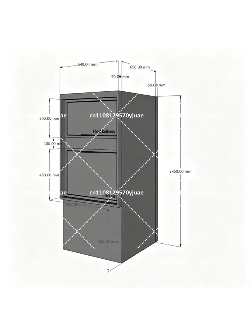 Secure Parcel Delivery Box for - Office Furniture Plan recension och pris