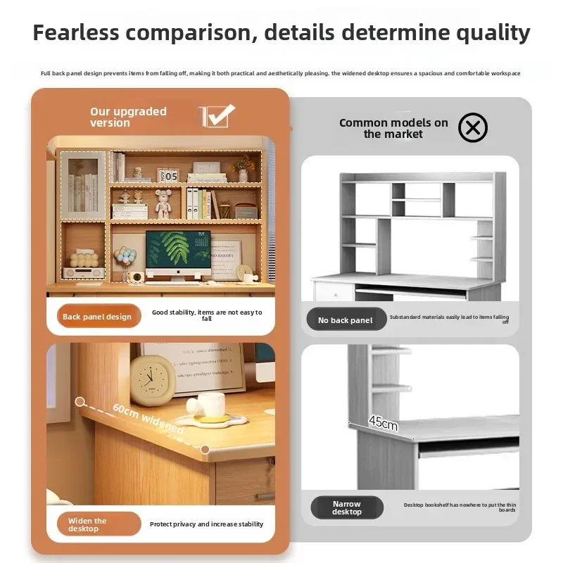Modern Desk Desktop Computer D - Office Furniture Okc recension och pris