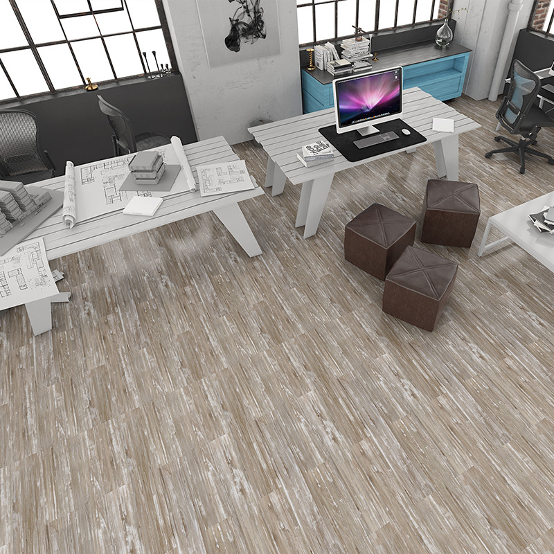 SPC floor leather wood grain s - Office Furniture Commercial recension och pris