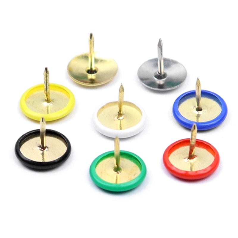 200Pcs Round Metal Thumbtacks  - Office Furniture Online recension och pris