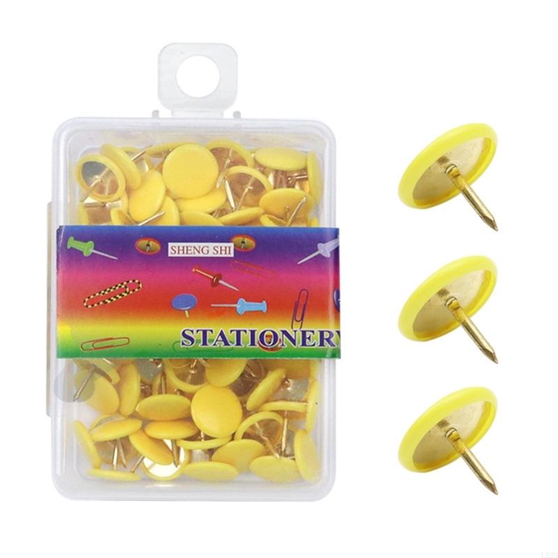 200Pcs Round Metal Thumbtacks  - Office Furniture Online recension och pris